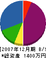 藤沢設備工業 貸借対照表 2007年12月期