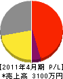石田電気 損益計算書 2011年4月期