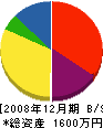 昭和電気 貸借対照表 2008年12月期