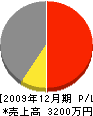 白石総合建設 損益計算書 2009年12月期