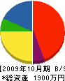 山本興業 貸借対照表 2009年10月期