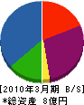 宮脇車輌工業 貸借対照表 2010年3月期