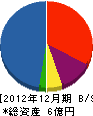 富士ネット工業 貸借対照表 2012年12月期
