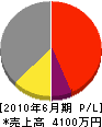 石川電設 損益計算書 2010年6月期