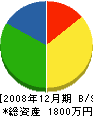 仙波水道工業所 貸借対照表 2008年12月期