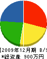 菊池鈑金 貸借対照表 2009年12月期