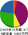 鈴原産業 貸借対照表 2009年10月期