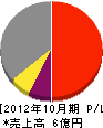 大塚建工 損益計算書 2012年10月期