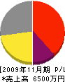 赤塚電気工事 損益計算書 2009年11月期