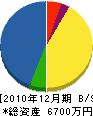 北日本設備 貸借対照表 2010年12月期
