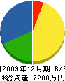 筑紫緑地建設 貸借対照表 2009年12月期