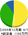 遠藤建設 貸借対照表 2009年12月期