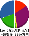 浅野鉄工場 貸借対照表 2010年3月期