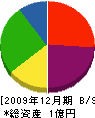 千葉工作店 貸借対照表 2009年12月期