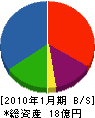 ヤマキ工業 貸借対照表 2010年1月期