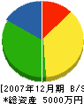 本田工務店 貸借対照表 2007年12月期