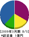 松岸興業 貸借対照表 2009年3月期