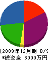 小野産業 貸借対照表 2009年12月期