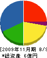 重松兄弟設備 貸借対照表 2009年11月期