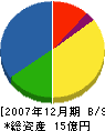 杉田組 貸借対照表 2007年12月期