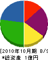 木村建設 貸借対照表 2010年10月期