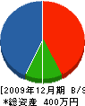 清田畳センター 貸借対照表 2009年12月期