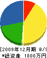 ナカムラ塗装店 貸借対照表 2009年12月期