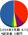 ＣＭＡ公栄 貸借対照表 2009年9月期