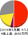 イシイ電気 損益計算書 2010年5月期