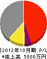 掛川興業 損益計算書 2012年10月期