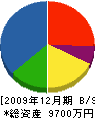 ヤマト防災サービスセンター 貸借対照表 2009年12月期