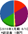 宮崎工業 貸借対照表 2010年3月期