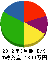永電社 貸借対照表 2012年3月期