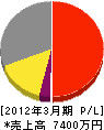 阪本建設興業 損益計算書 2012年3月期
