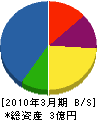 美山町森林組合 貸借対照表 2010年3月期