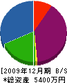 キクチ製作所 貸借対照表 2009年12月期