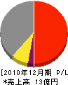 日本メカトロニクス 損益計算書 2010年12月期
