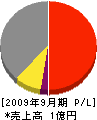 斎藤建設 損益計算書 2009年9月期