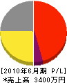 王生設備工業 損益計算書 2010年6月期 王生設備工業 損益計算書 2010年6月期