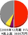 四方津石井工務店 損益計算書 2009年12月期
