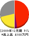 西口工務店 損益計算書 2009年12月期