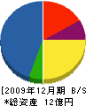 今井工務店 貸借対照表 2009年12月期