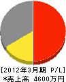 石川工業 損益計算書 2012年3月期