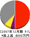 龍松土木 損益計算書 2007年12月期