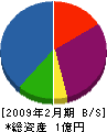 Ｓ－ＰＬＡＮＴ 貸借対照表 2009年2月期
