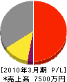 大輝建設 損益計算書 2010年3月期