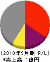 鈴健 損益計算書 2010年9月期