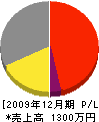 村瀬硝子店 損益計算書 2009年12月期