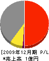 渋谷産業 損益計算書 2009年12月期