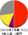 エム・シー・エス 損益計算書 2012年7月期